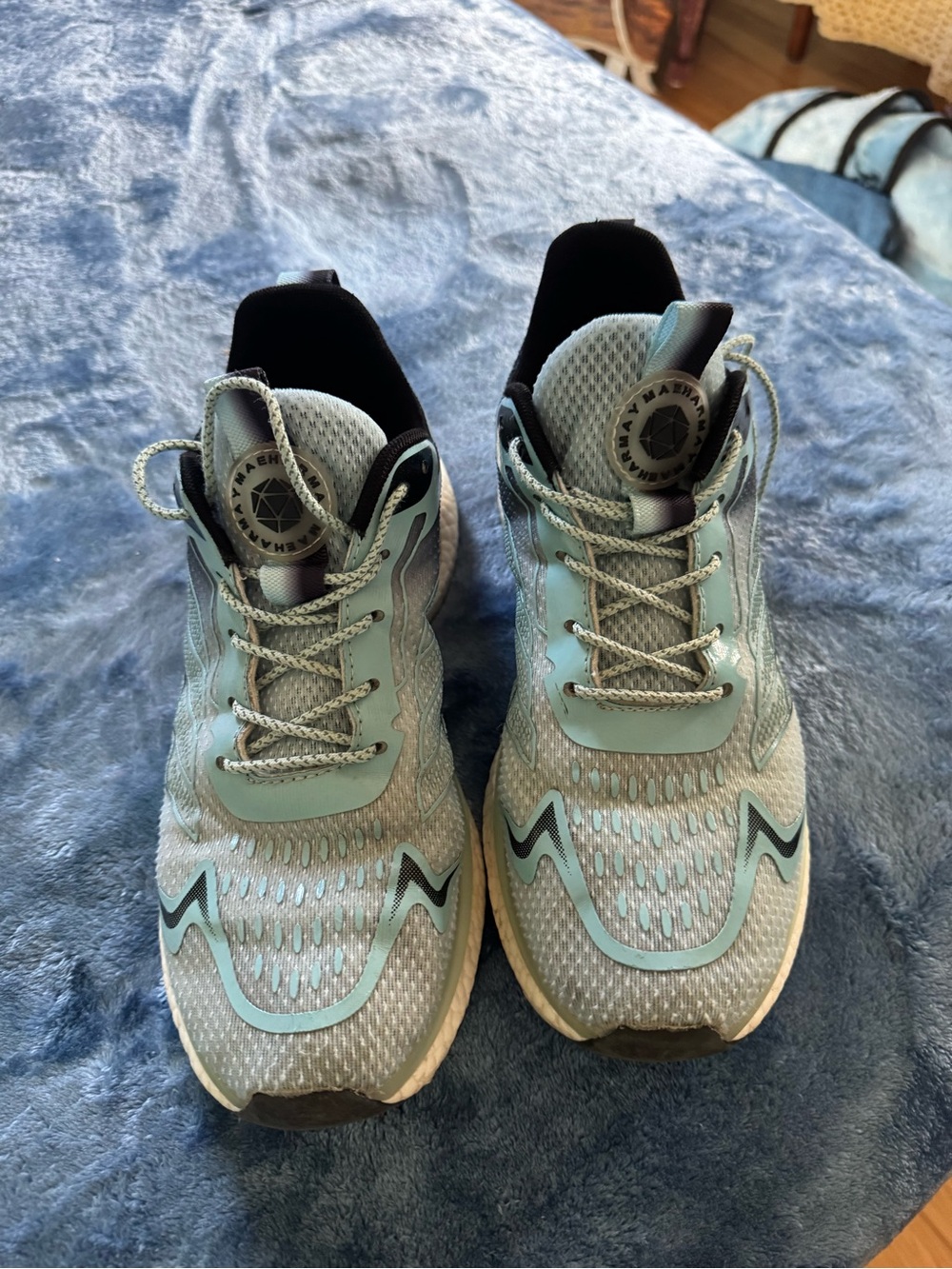 Women’s Seafoam Mesh Athletic Running Sneakers